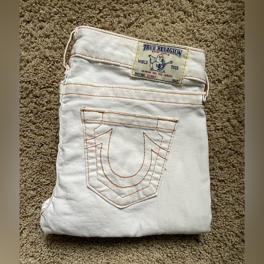 True Religion low-rise skinny jeans